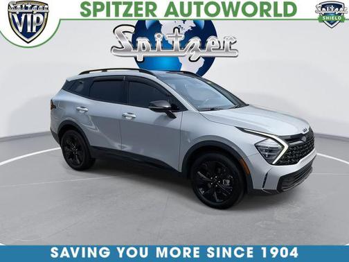 Wolf Gray 2025 Kia Sportage X-Line