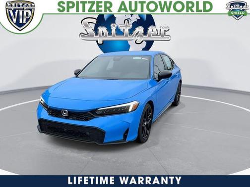 Boost Blue Pearl 2026 Honda Civic Sport