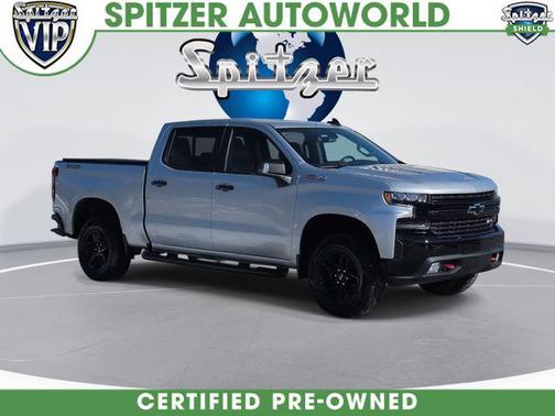 Silver Ice Metallic 2021 Chevrolet Silverado 1500 LT Trail Boss