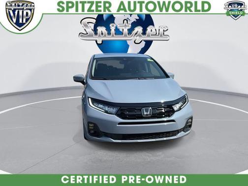 Sonic Gray Pearl 2025 Honda Odyssey Touring