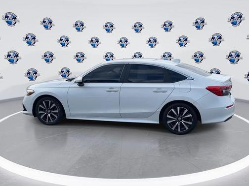 Platinum White Pearl 2024 Honda Civic EX