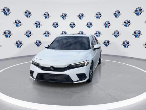 Platinum White Pearl 2024 Honda Civic EX