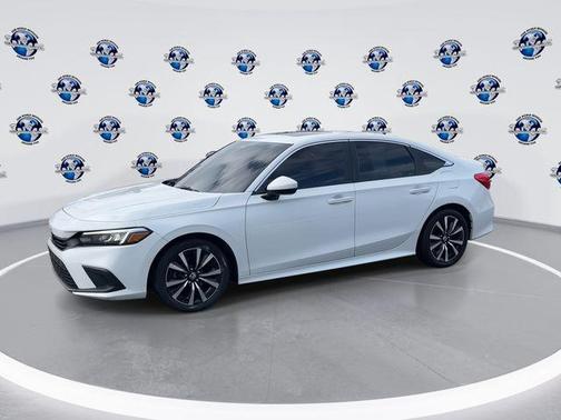 Platinum White Pearl 2024 Honda Civic EX