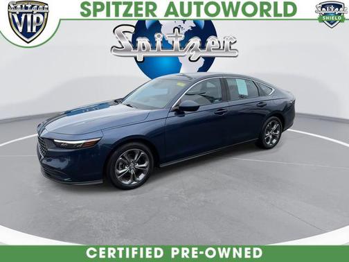 Canyon River Blue Metallic 2024 Honda Accord EX