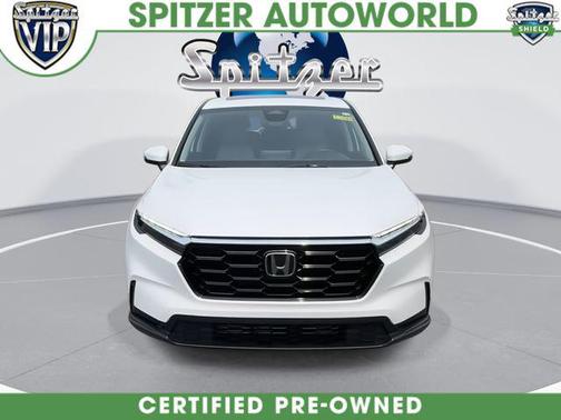 Platinum White Pearl 2025 Honda CR-V EX AWD