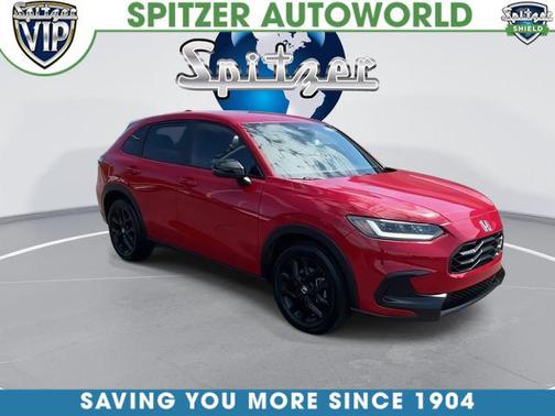Milano Red 2025 Honda HR-V AWD Sport