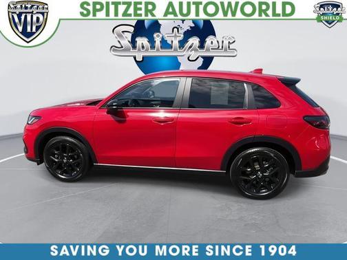 Milano Red 2025 Honda HR-V AWD Sport