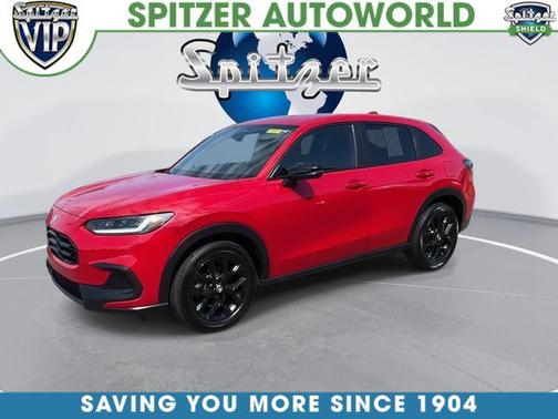 Milano Red 2025 Honda HR-V AWD Sport