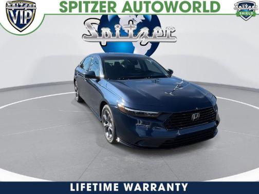 Canyon River Blue Metallic 2026 Honda Accord Hybrid EX-L