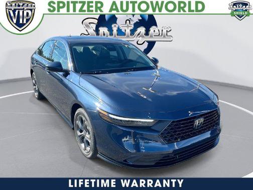 Canyon River Blue Metallic 2026 Honda Accord Hybrid EX-L