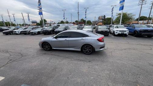 Lunar Silver Metallic 2020 Honda Civic Sport