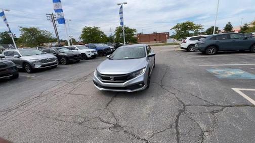 Lunar Silver Metallic 2020 Honda Civic Sport
