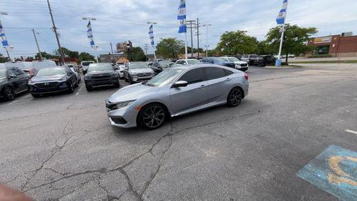 Lunar Silver Metallic 2020 Honda Civic Sport