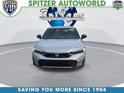 Urban Gray Pearl 2025 Honda Civic Hybrid Sport