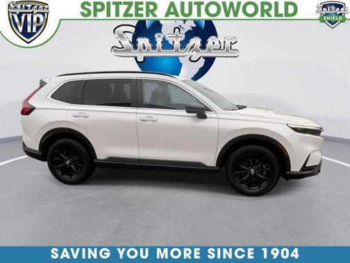 Platinum White Pearl 2024 Honda CR-V Hybrid Sport AWD