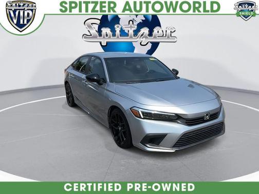 Lunar Silver Metallic 2023 Honda Civic Sport