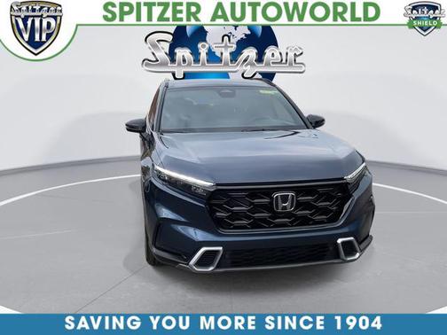 Canyon River Blue Metallic 2025 Honda CR-V Hybrid Sport Touring AWD