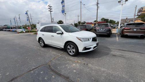 Platinum White Pearl 2020 Acura MDX 3.5L