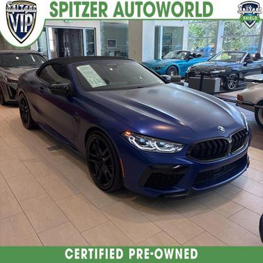 Marina Bay Blue Metallic 2024 BMW M8 Competition