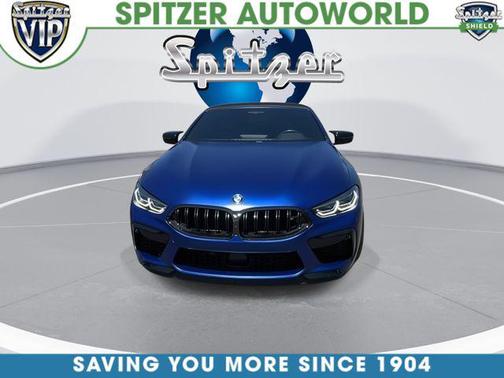 Marina Bay Blue Metallic 2024 BMW M8 Competition