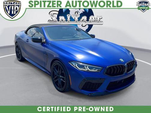 Marina Bay Blue Metallic 2024 BMW M8 Competition