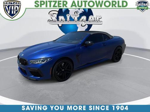 Marina Bay Blue Metallic 2024 BMW M8 Competition