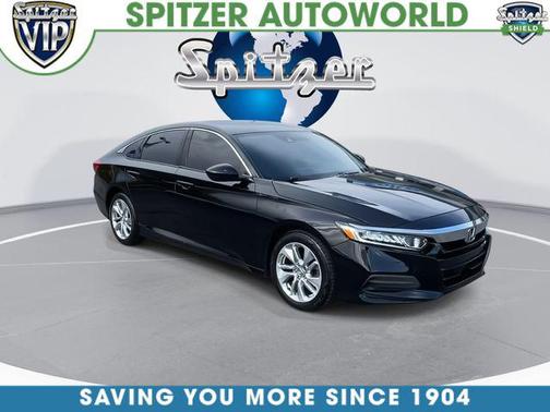 Crystal Black Pearl 2019 Honda Accord LX