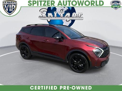 Dawning Red 2025 Kia Sportage X-Line
