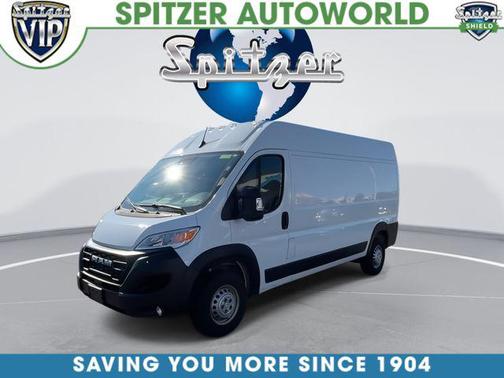 Bright White Clearcoat 2025 RAM ProMaster 2500 Tradesman