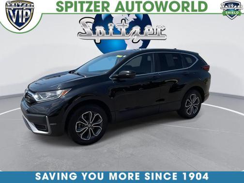 Crystal Black Pearl 2021 Honda CR-V AWD EX