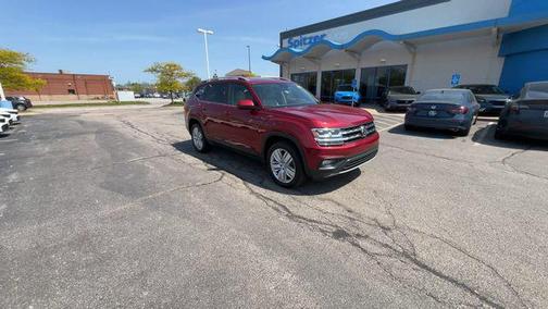 Fortana Red 2019 Volkswagen Atlas 3.6L SE w/Technology