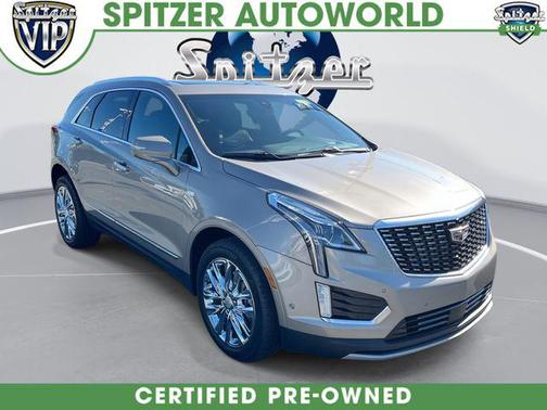 Latte Metallic 2022 Cadillac XT5 Premium Luxury