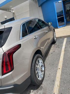 Latte Metallic 2022 Cadillac XT5 Premium Luxury