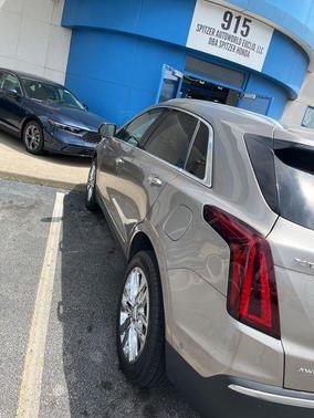 Latte Metallic 2022 Cadillac XT5 Premium Luxury