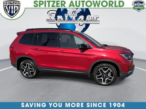 Radiant Red Metallic II 2023 Honda Passport AWD Elite