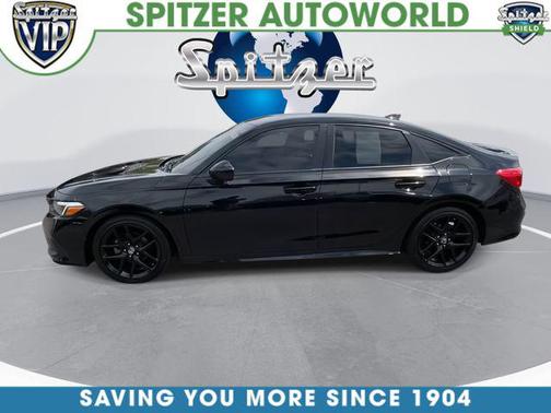 Crystal Black Pearl 2024 Honda Civic Sport