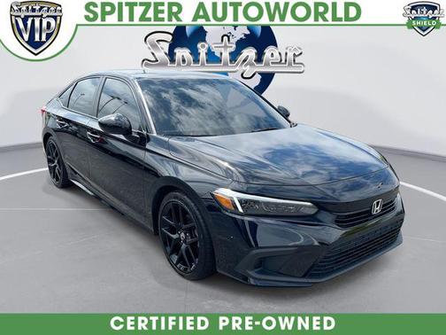 Crystal Black Pearl 2024 Honda Civic Sport