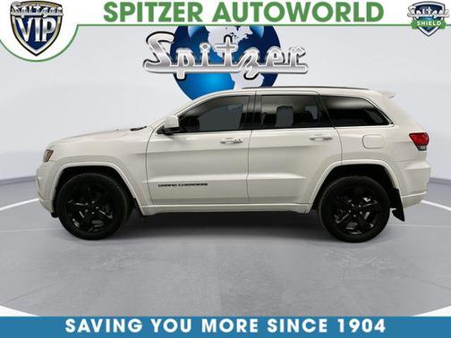 Bright White Clearcoat 2015 Jeep Grand Cherokee Altitude