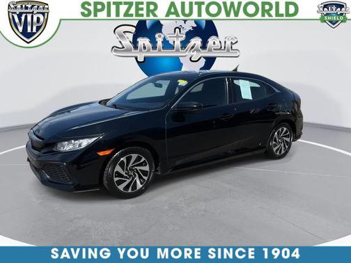Crystal Black Pearl 2017 Honda Civic LX