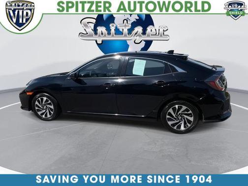 Crystal Black Pearl 2017 Honda Civic LX