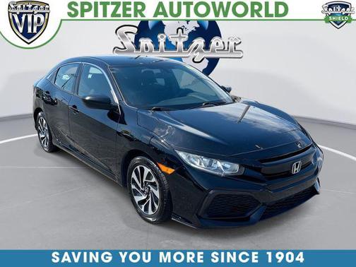Crystal Black Pearl 2017 Honda Civic LX