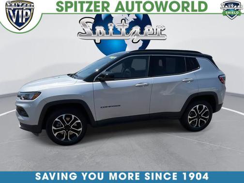 Silver Zynith Metallic Clearcoat 2024 Jeep Compass Limited