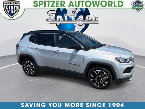 Silver Zynith Metallic Clearcoat 2024 Jeep Compass Limited