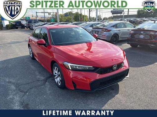 Rallye Red 2026 Honda Civic LX