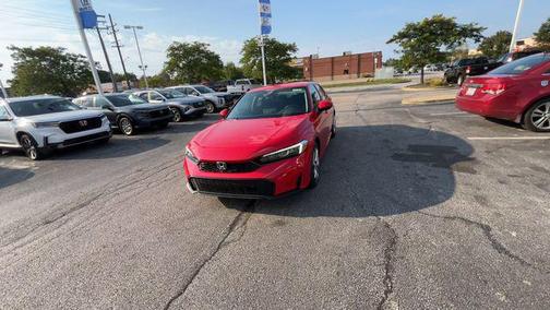 Rallye Red 2026 Honda Civic LX