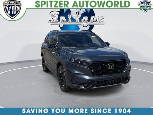 Meteorite Gray Metallic 2025 Honda CR-V Hybrid Sport AWD