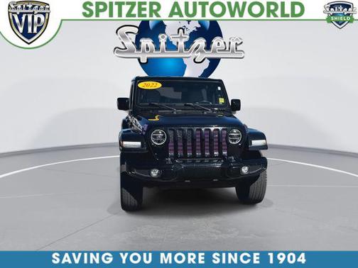 Black Clearcoat 2022 Jeep Wrangler Unlimited High Altitude 4x4