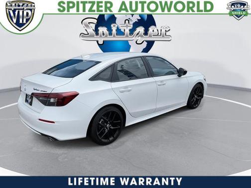 Platinum White Pearl 2026 Honda Civic Sport