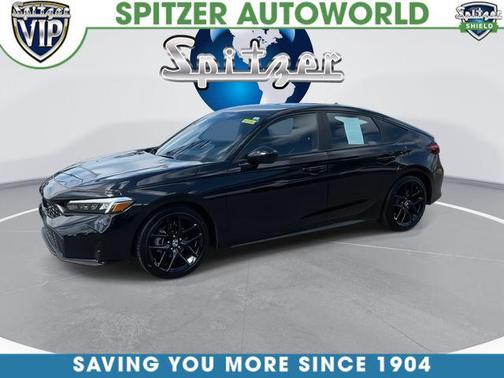 Crystal Black Pearl 2025 Honda Civic Sport
