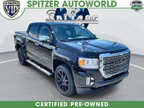 Onyx Black 2022 GMC Canyon Denali